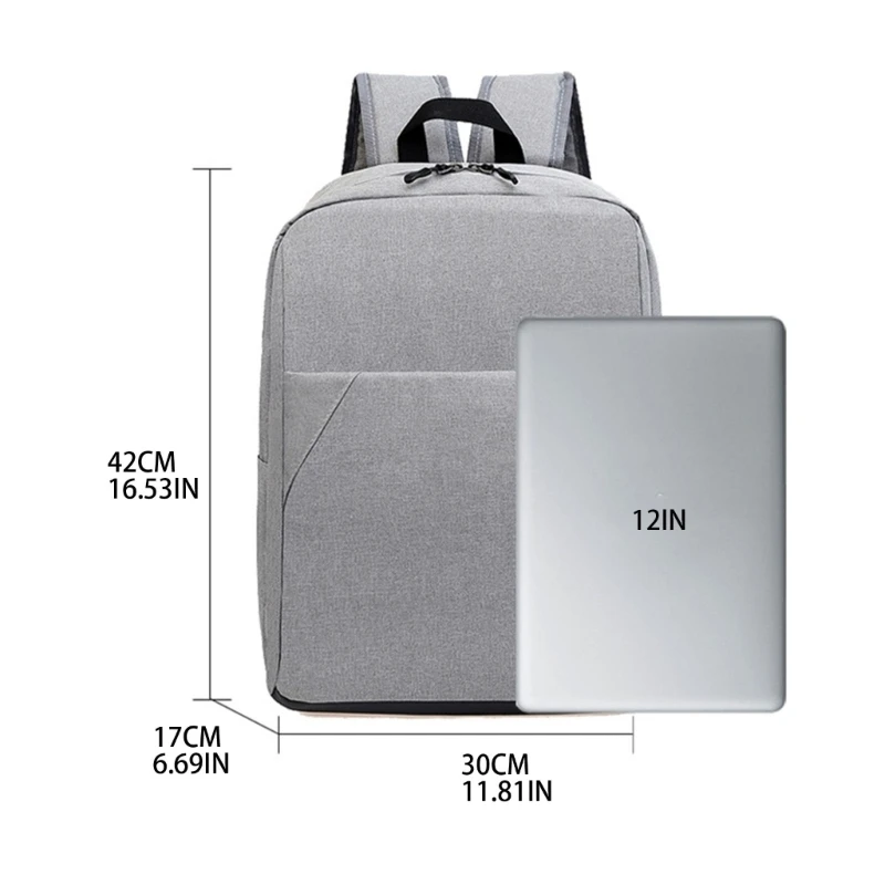 Large Capacity Bookbag Laptop Backpack Travel Rucksack Daypack College School Bag for Student Teenagers