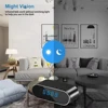 New 4K HD Mini Clock WiFi Camera with Infrared Night Vision, Motion Detection, Remote Viewing, Home Wireless Camera 4
