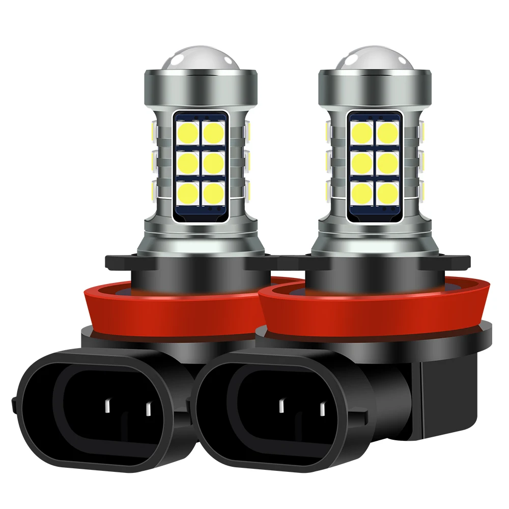 

2Pcs H8 H11 Led Bulb HB4 Led Bulbs HB3 9006 9005 3030SMD Lights 2000LM 6000K 12V White Driving Running Car Lamp Auto Light Bulbs