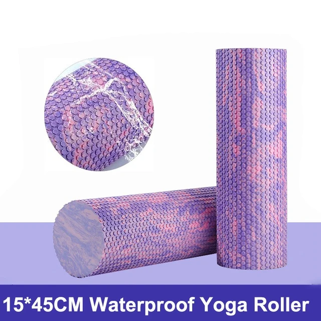 Quality 15*45cm Yoga Column Yoga Block Pilates EVA Foam Roller Massage Roller Muscle Tissue Fitness Gym Yoga Pilates Sports 4