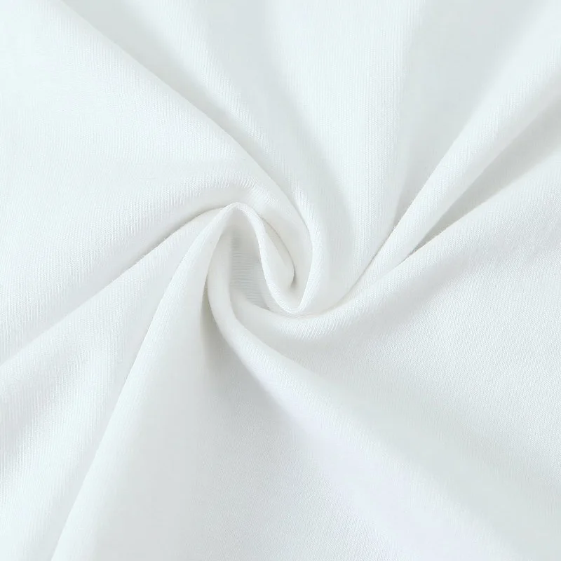 Loose V-Neck T-shirt With Lace Bow And Contrasting Color Plus Size Women Premium Ice Cotton Jersey Gentle Sporty Girl Tops