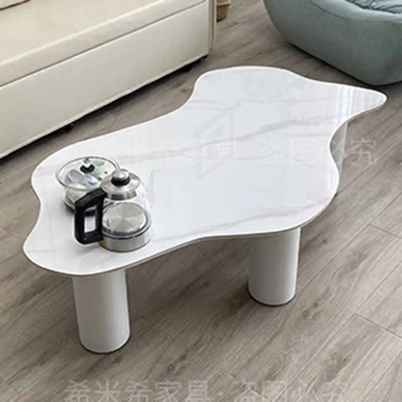 

White Design Coffee Table Minimalist Nordic Breakfast Unique Coffee Table Writing Sedentary Mesa Plegable Home Furniture