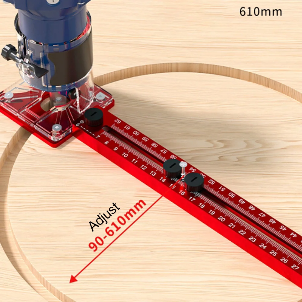 Milling Slot Holder Woodworking Cutting Milling Circular Guide Woodworking Cutting Cutter Auxiliary