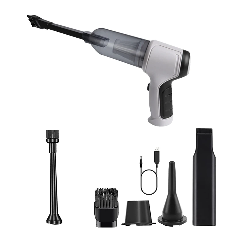 

120W 9000Pa Super Powerful Wireless Blow And Suck Dual-Purpose Handheld Portable Car Keyboard Vacuum Cleaner -A