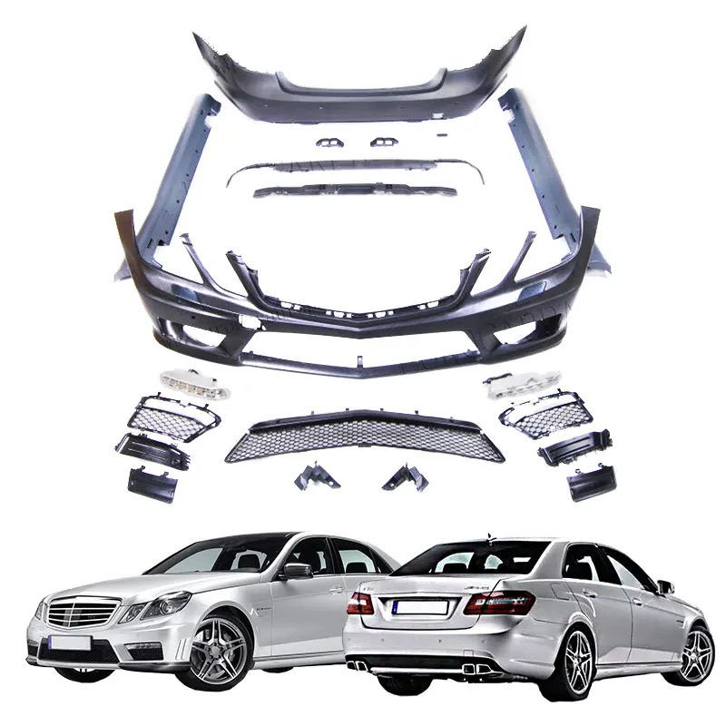 

2009-2013y E класс W212 обновление до E63 комплекты кузова автомобиля, детали системы кузова, бамперы для Mercedes Benz E класс W212