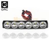 GRC 1/10 6 Lamp Cap Roof Spotlight RC Car for Tank 300 AUSTAROBBY SCXII Applicable Searchlight Kit # G170T 1