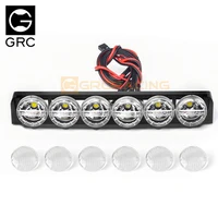 GRC 1/10 6 Lamp Cap Roof Spotlight RC Car for Tank 300 AUSTAROBBY SCXII Applicable Searchlight Kit # G170T 1