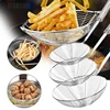 Stainless Steel Skimmer Solid Strainer Ladle Stainless Steel Kitchen Utensil Tool French Fries Fish Frying Kitchen Utensil