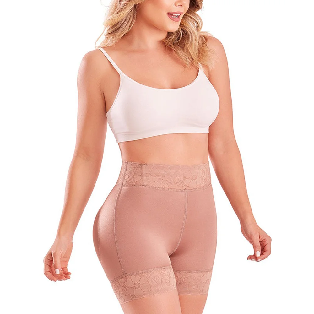 Fajas Colombianas High Waisted Hip Enhancer Panties Butt Lifter Body Shaper Tummy Control Waist Trainer For Women