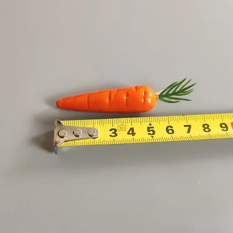 Artificial Carrot Fake Foam Vegetables Mini Carrot 10Pcs Easter Decoration Party Doll House Accessories Food Photography Props