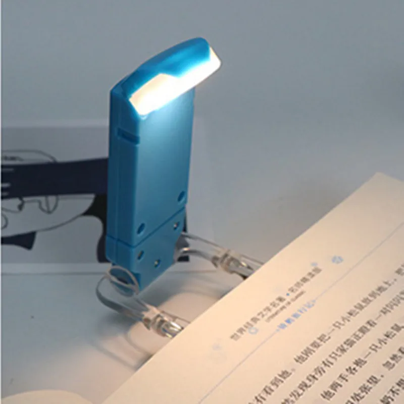 

LED USB Rechargeable Book Light Mini LED Reading Light Eye Protection Clip Portable Bookmark Read Light Brightness Adjustable