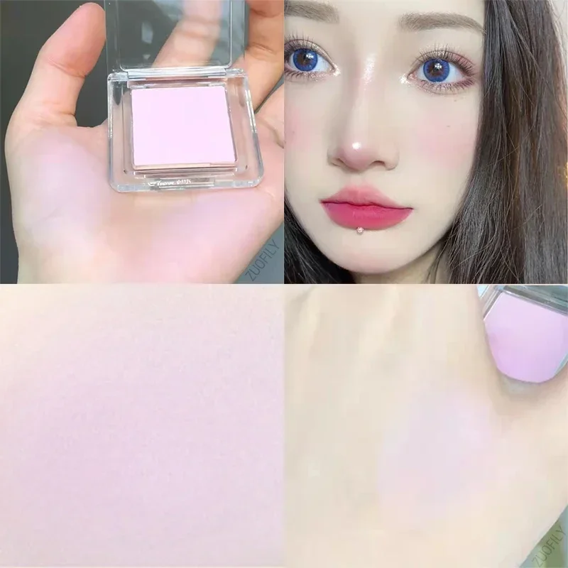 Blush Blueberry Palette Face Mineral Pigment Cheek Blusher Powder Cosmetic Natural Contour Shimmer Highlight Cream Palette powder blusher blush powder blush plate blush cream cream blusher facial blusher