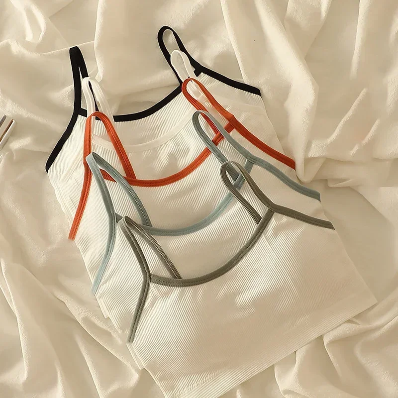 Seamless Sport Bra Backless Strapless Top Push Up Bralette Brassiere Women Underwear