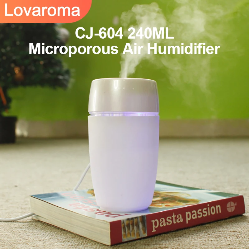 Air Humidifier Home Appliance Cj604 240ml Air Humidifier Usb Type