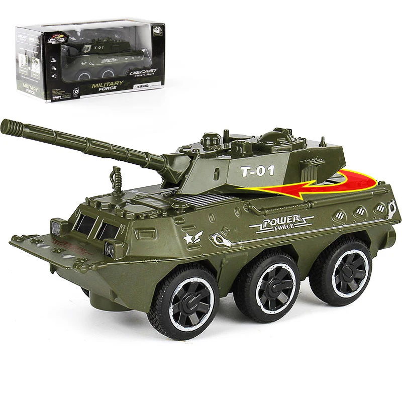 

Модель военного бронированного автомобиля танка из сплава игрушка