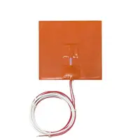 12V 24V 110V 220V Silicone Rubber Electric Heating Pads Heater Plate Baking Mat Adhesive NTC 100K Thermistor Temperature Sensor 2