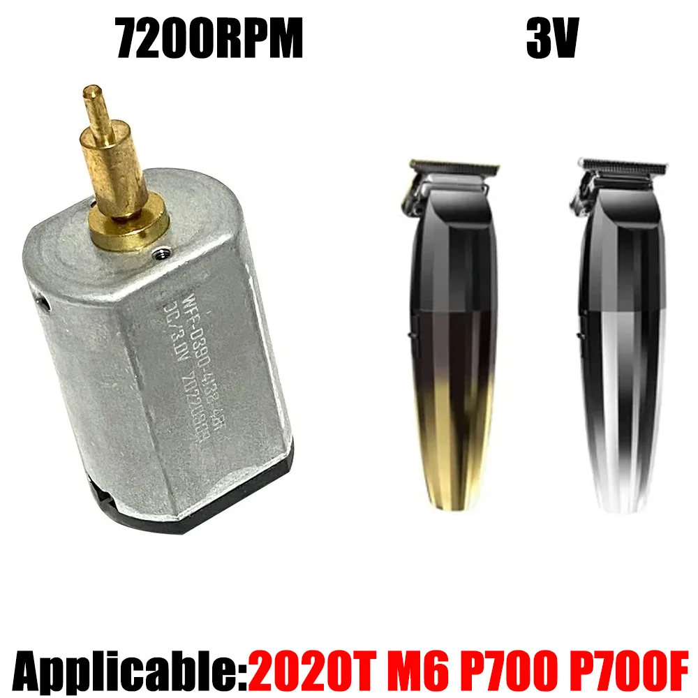 Hair Clipper Motor 7200RPM 3V Hair Clipper Motor Engine Rotor Professional Repair Replacement Tool Compatible Trimmer JRL T Madeshow M6 P700F