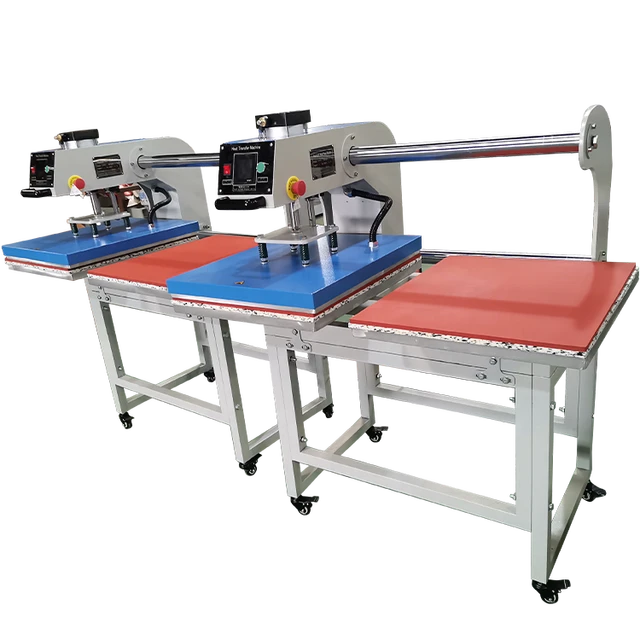 40*40 Automatic Pneumatic 4 Station Tshirt Heat Press Machine For Sale -  AliExpress