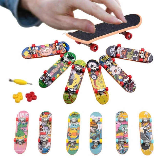 Mini jogo do brinquedo do skate do dedo, Mini Skate Boards, Brinquedos  elegantes do skate - AliExpress