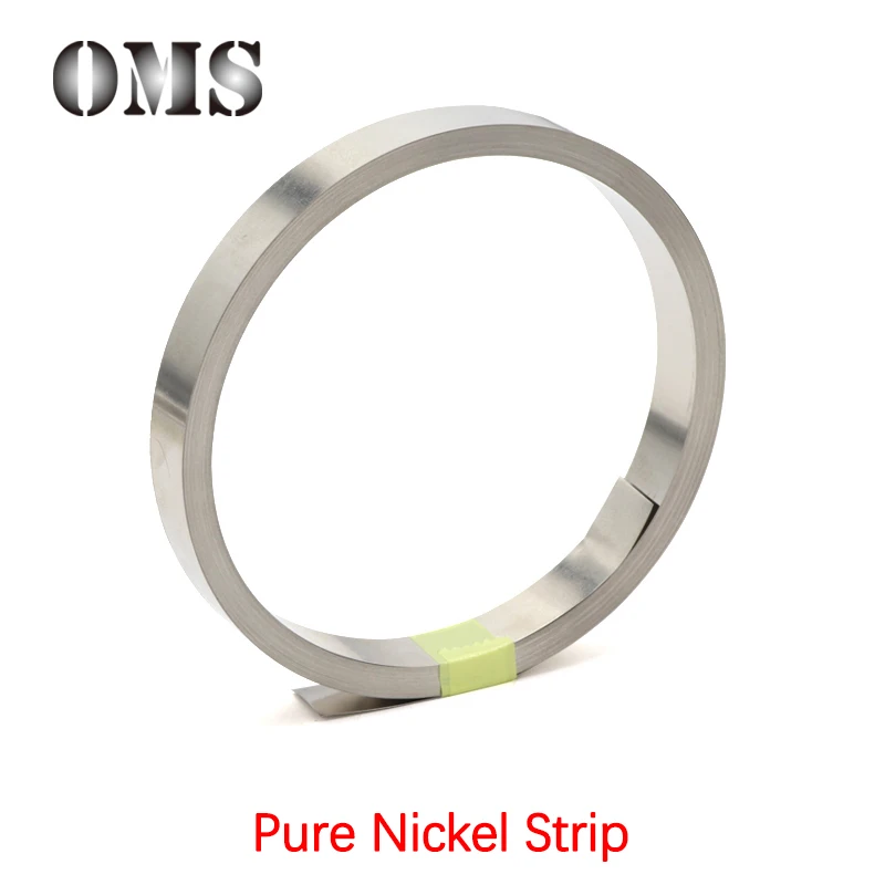 Pure Nickel Strip 5 Meters 0.1/0.15/0.2mm Thickness For Li-ion Battery Pack Welding 99.96% High Purity Nickel Strips pure nickel strip 5 meters 0 1 0 15 0 2mm thickness for li ion battery pack welding 99 96% high purity nickel strips