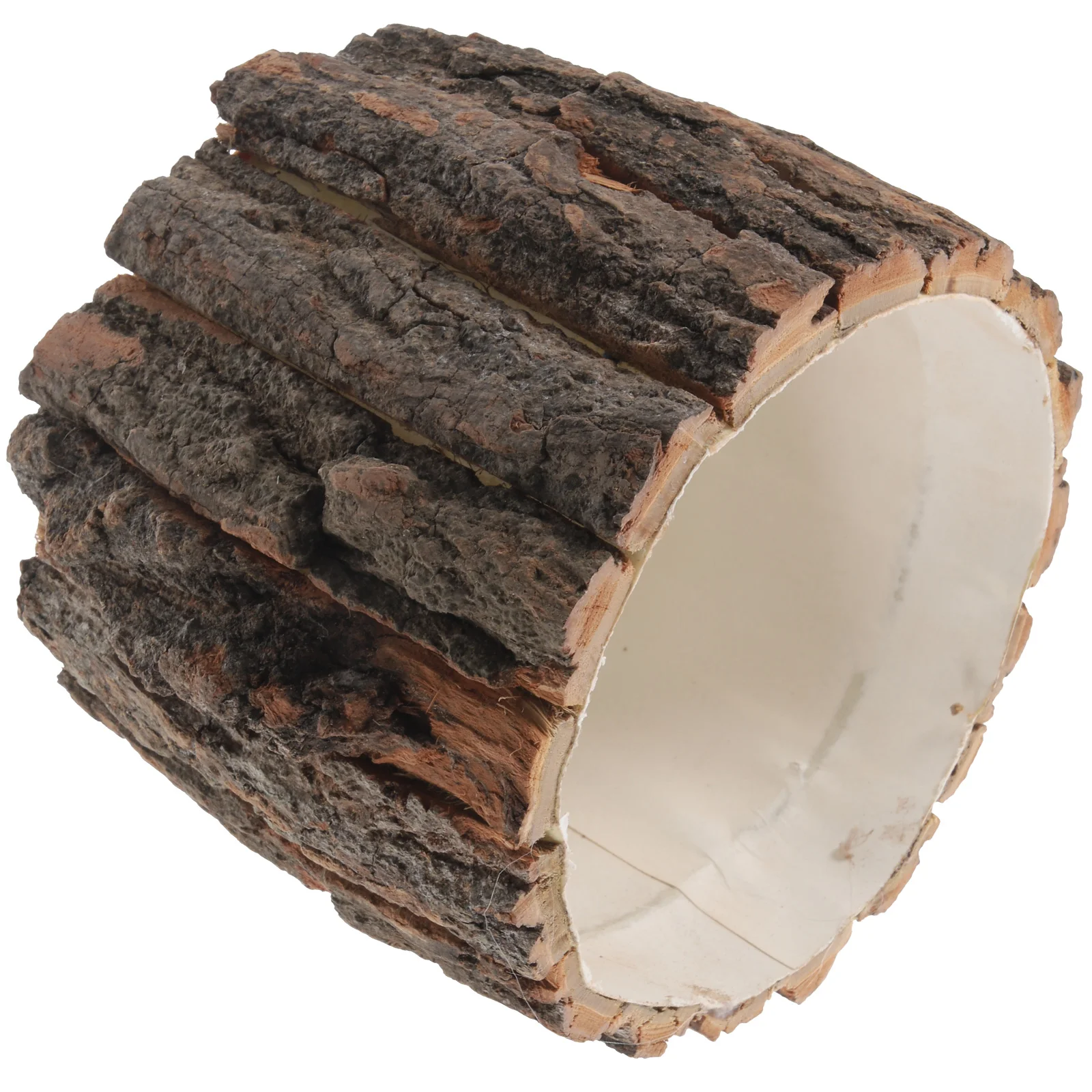 

Wood Bark Planter Wood Flower Pot Decorative Rustic Flower Plant Pot Container Succulent Plants Container Home Table Decoration