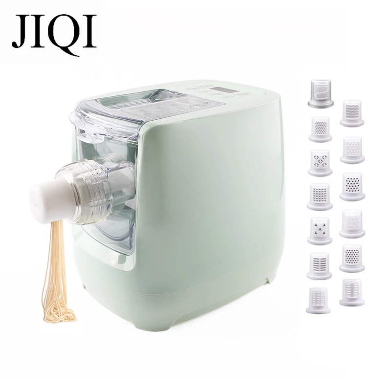 Automatic Electric Pasta Maker Vegetable Noodle Press Machine Dumpling Wrapper Cutter Spaghetti Hanger Dough Blender Mixer EU US
