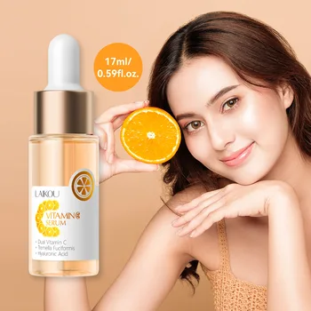 LAIKOU Vitamin C Facial Serum Essence Hydrating and Moisturizing VC Face Essence Skin Care 1