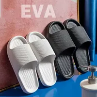Chaussures de douche de massage à semelle souple pour hommes et femmes, pantoufles à la mode, imperméables, non ald, maison, loisirs, couples 2