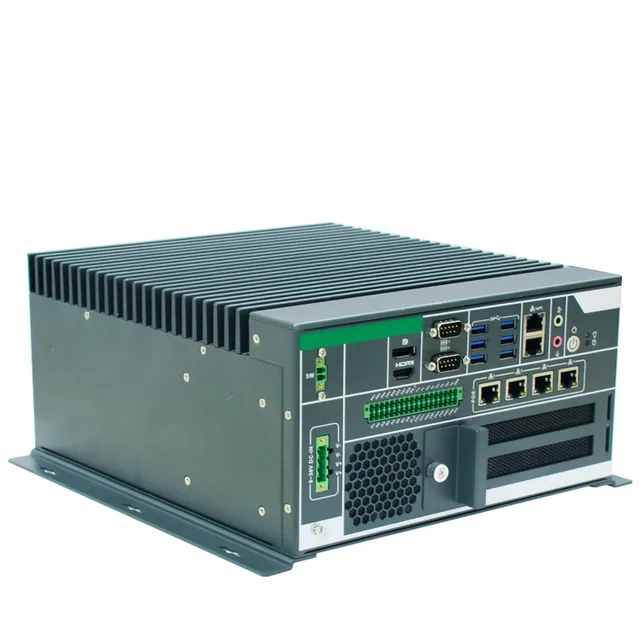 Промышленный компьютер Core 12th/13th Machine Vision Six Gigabit Ethernet Host ПК промышленного управления 1