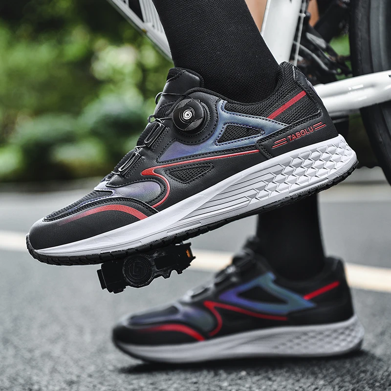 Mtb Cycling Shoes Men 2024 Flat Bottom Dirt Bike Race Mountain Footwear Bicycle Indoor Cleats Lock Cleat Trekking Cycling Sneake 5