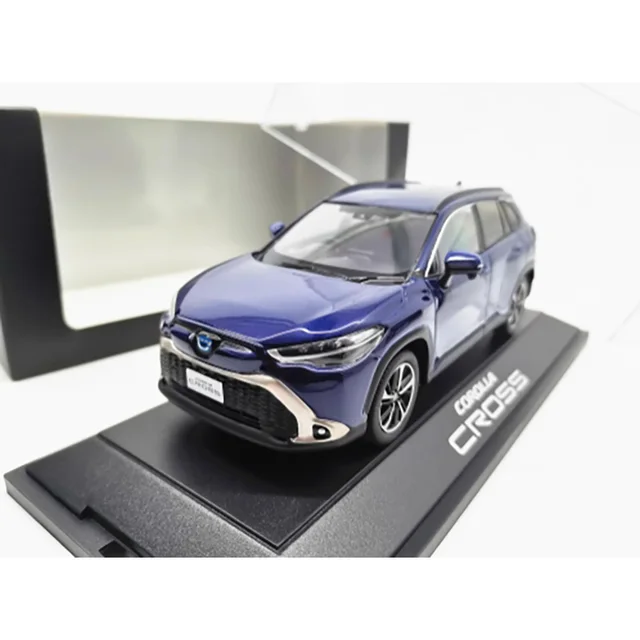 COROLLA CROSS 1/30スケール 1:30 Toyota Corolla Cross Color Sample Mini Car Platinum