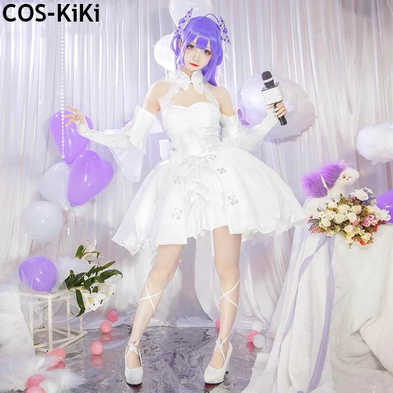 

COS-KiKi Bluetooth Lane HMS, единорог, игровой костюм, цветок, Женский костюм для Хэллоуина