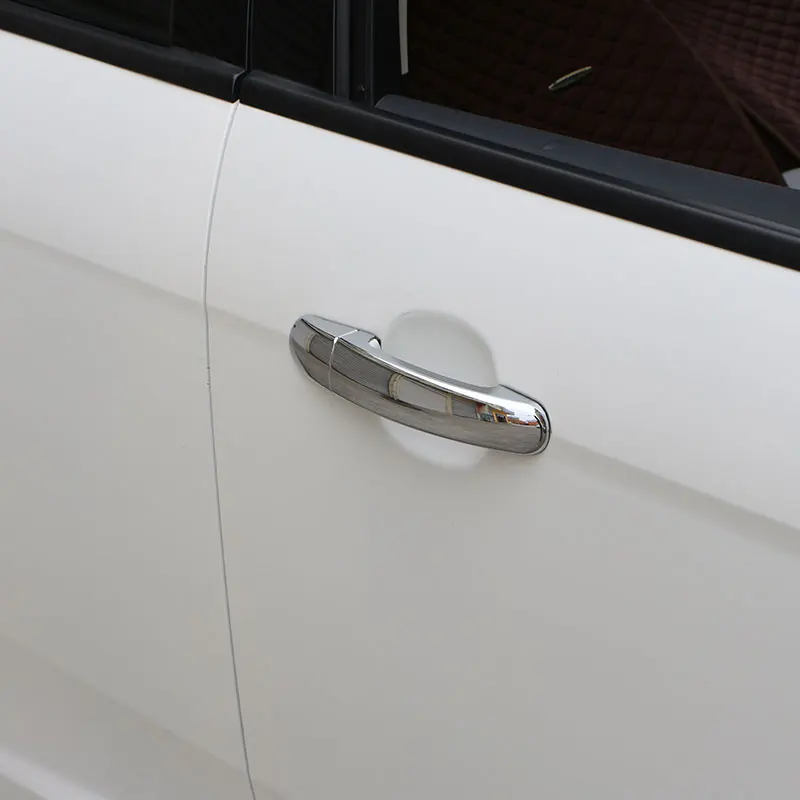 Carmilla ABS Chrome Car Door Handle Cover Trim Fit for Ford Focus 2 MK2 II for Focus 3 MK3 III 4 MK4 C-Max Kuga Escape Sticker car door moulding trim window door cover trim car door handle