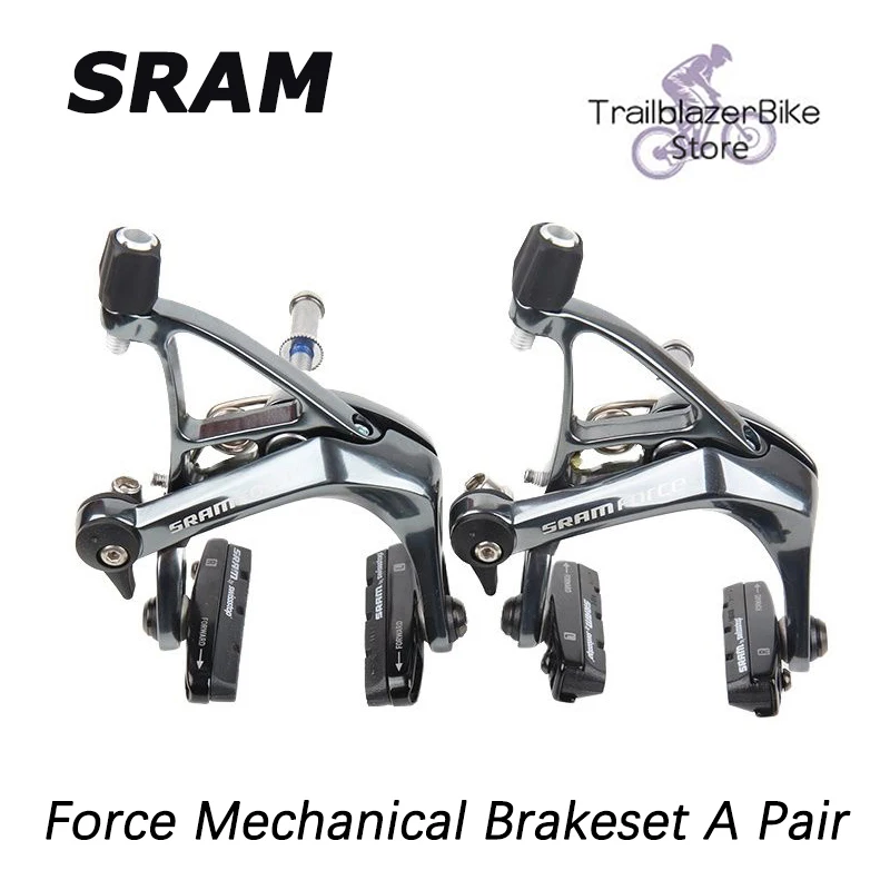 

SRAM FORCE®Механические скобы 1X11 2X11 11/22 скорость дорожного велосипеда C-тормоз механический суппорт обод тормоза велосипед Передняя и задняя часть