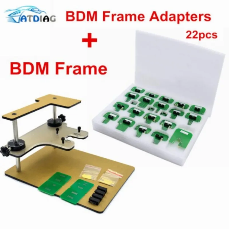 BDM Frame Car diagnostic tool ECU tool With Full Adapters For FGTECH V54 BDM Frame Full Sets ECU Proframmer + 22pcs Adapters