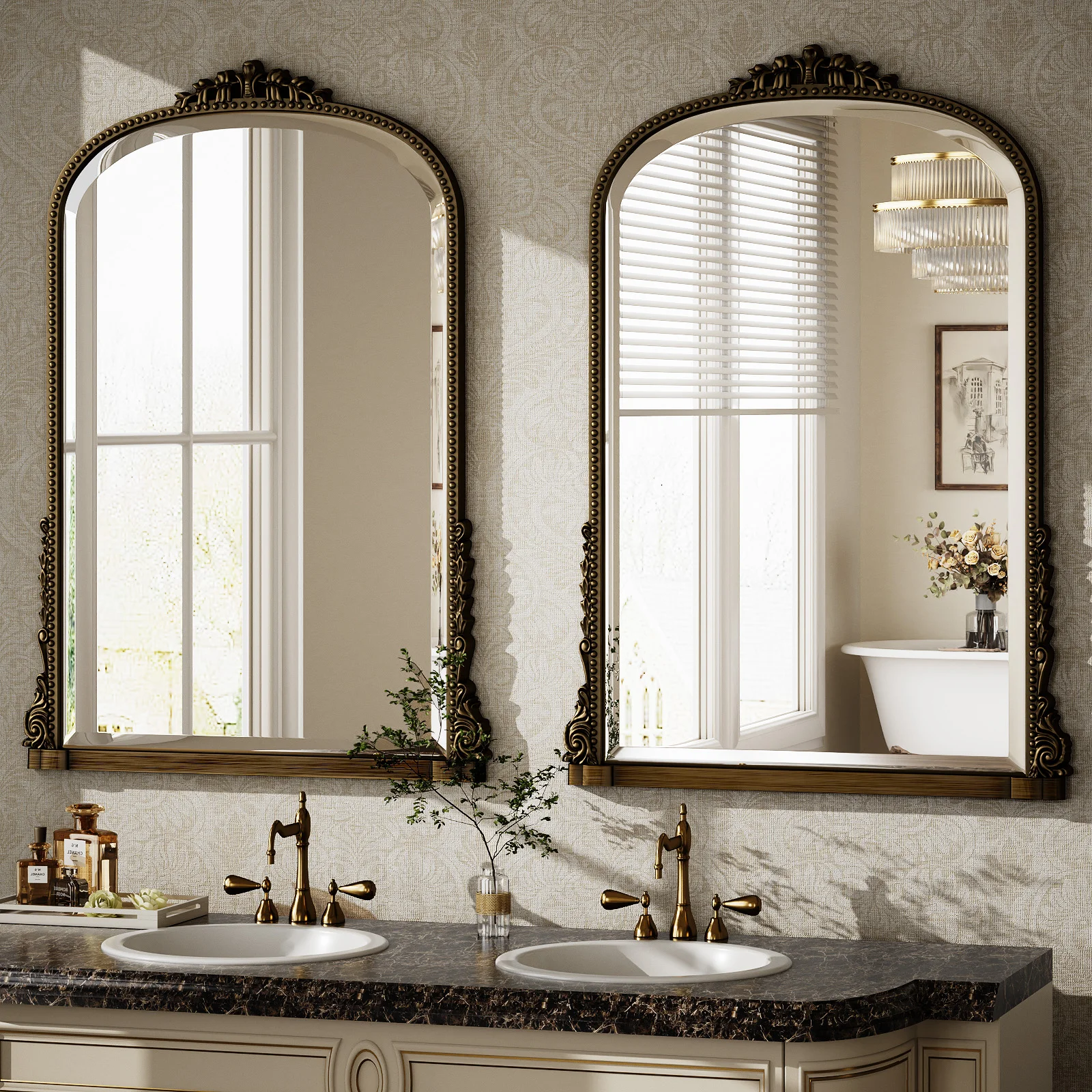 Arched Bathroom Vanity Mirror 3