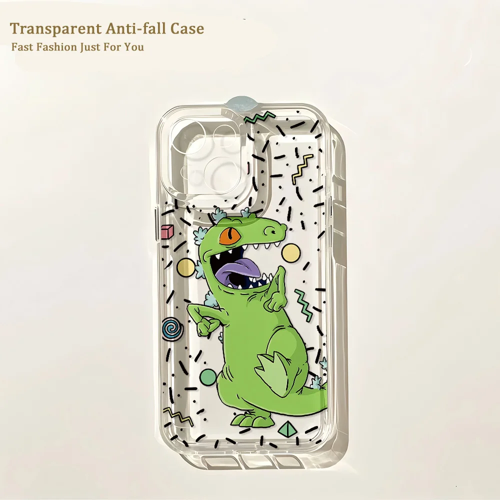 Vibrant Cartoon Rugrats Phone Case - Cute Design