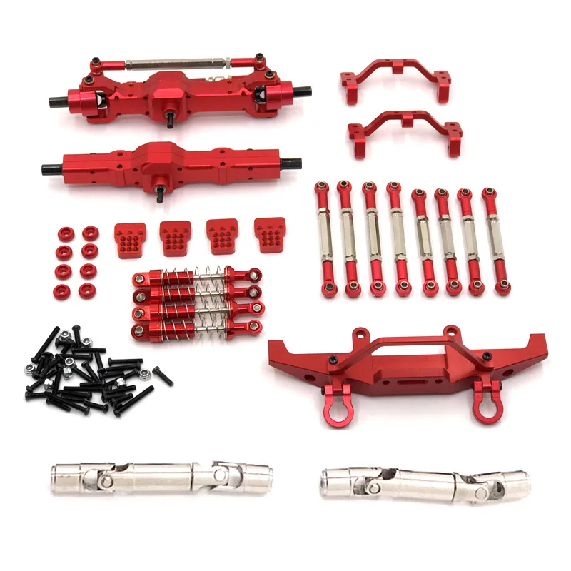 WPL C14 C24 C24-1 Metal Front and Rear Axle Chassis Link Rod
