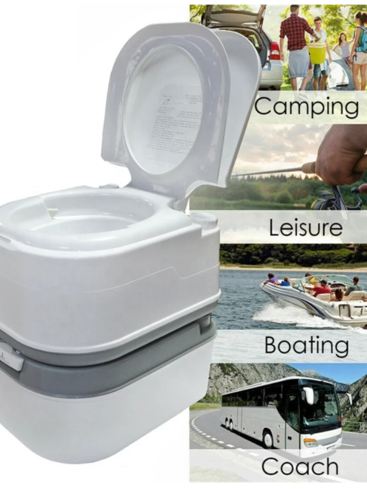 

Portable Camping travelling RV Toilet Outdoor Camper Portable Travel Toilet