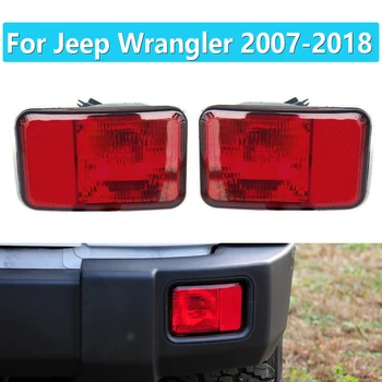 Paraurti posteriore fendinebbia per Jeep Wrangler 2007-2018 sostituzione alloggiamento lampada senza spie luminose a lampadina 55078104 AC 55078105 AC