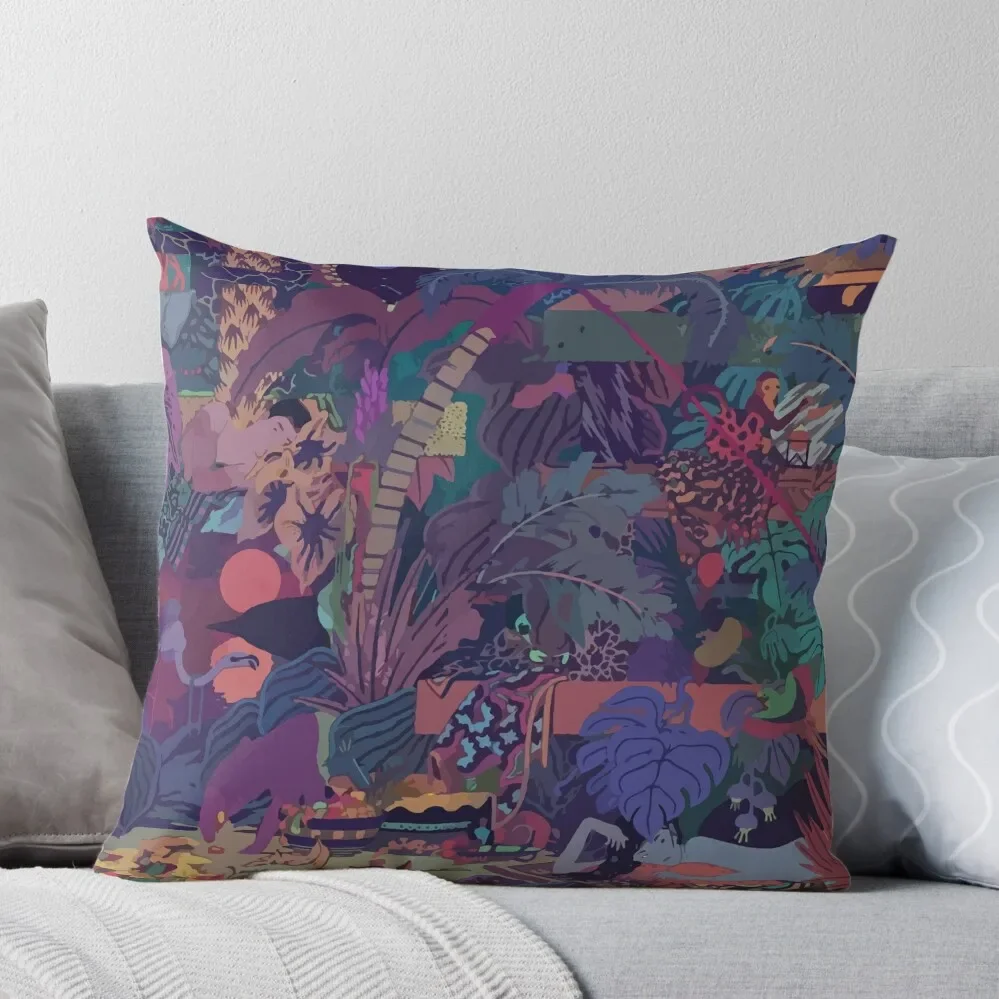 

GLASS ANIMALS // ZABA Throw Pillow luxury decor sleeping pillows Pillow Case Christmas