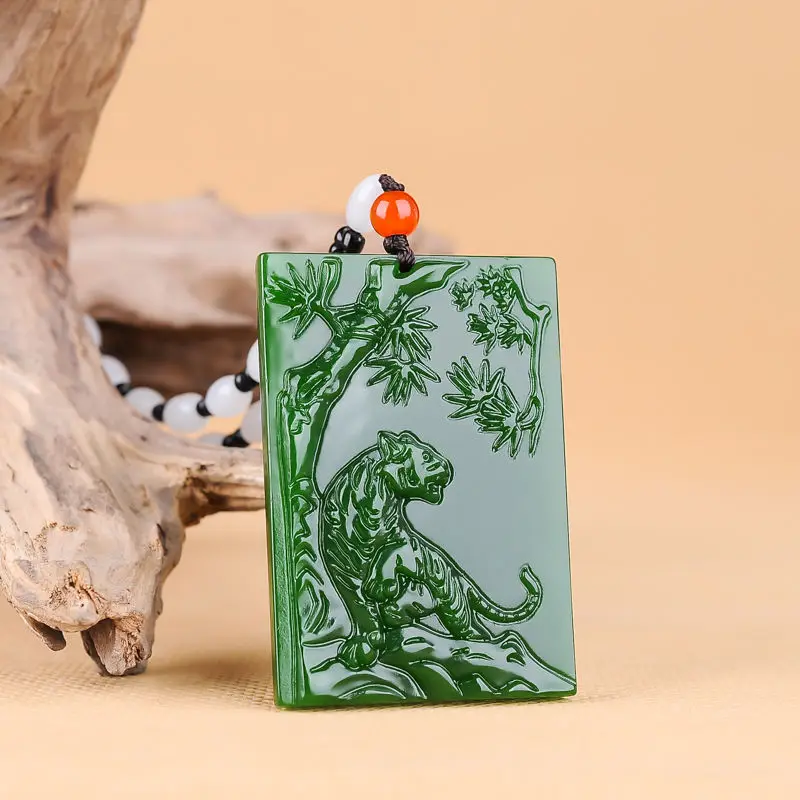 Подвеска с тигром мужские и женские Знаки зодиака Shangshan ожерелье C подвеской в виде тигра