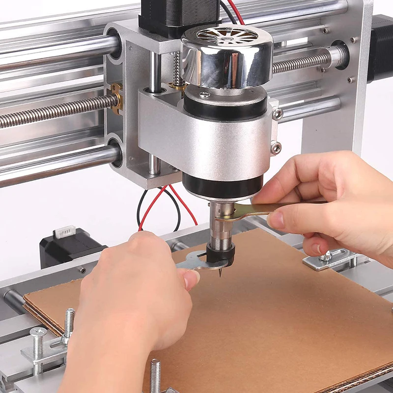 CNC 3018 MAX Aluminum Z Axis Spindle Motor Mount 200W Spindle Holder 52mm Diameter cnc engraving machine parts