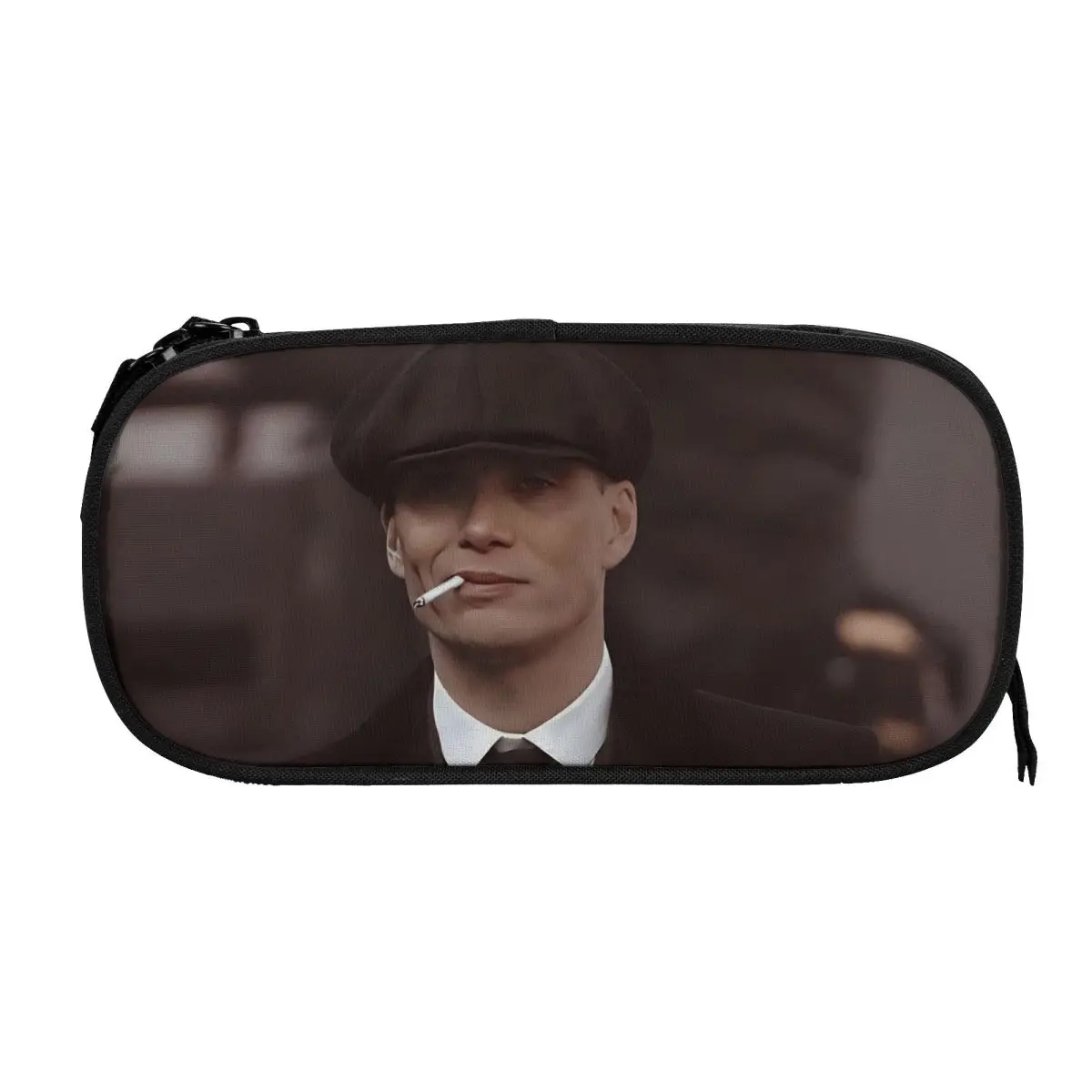 P-Peaky Blinders 토미 셸비 연필 케이스 연필꽂이 펜 홀더 어린이 대형 수납 가방 학생 학교 선물 문구류
