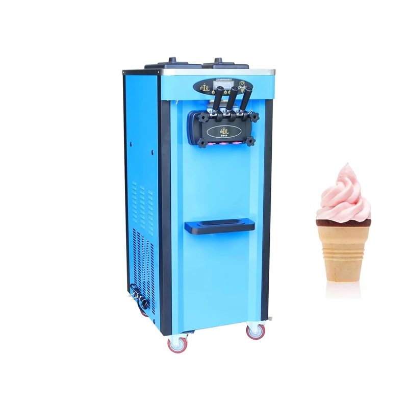 

Professional Soft Ice Cream Manufacturer Commercially Available Chocolate Sundae Vending Machine