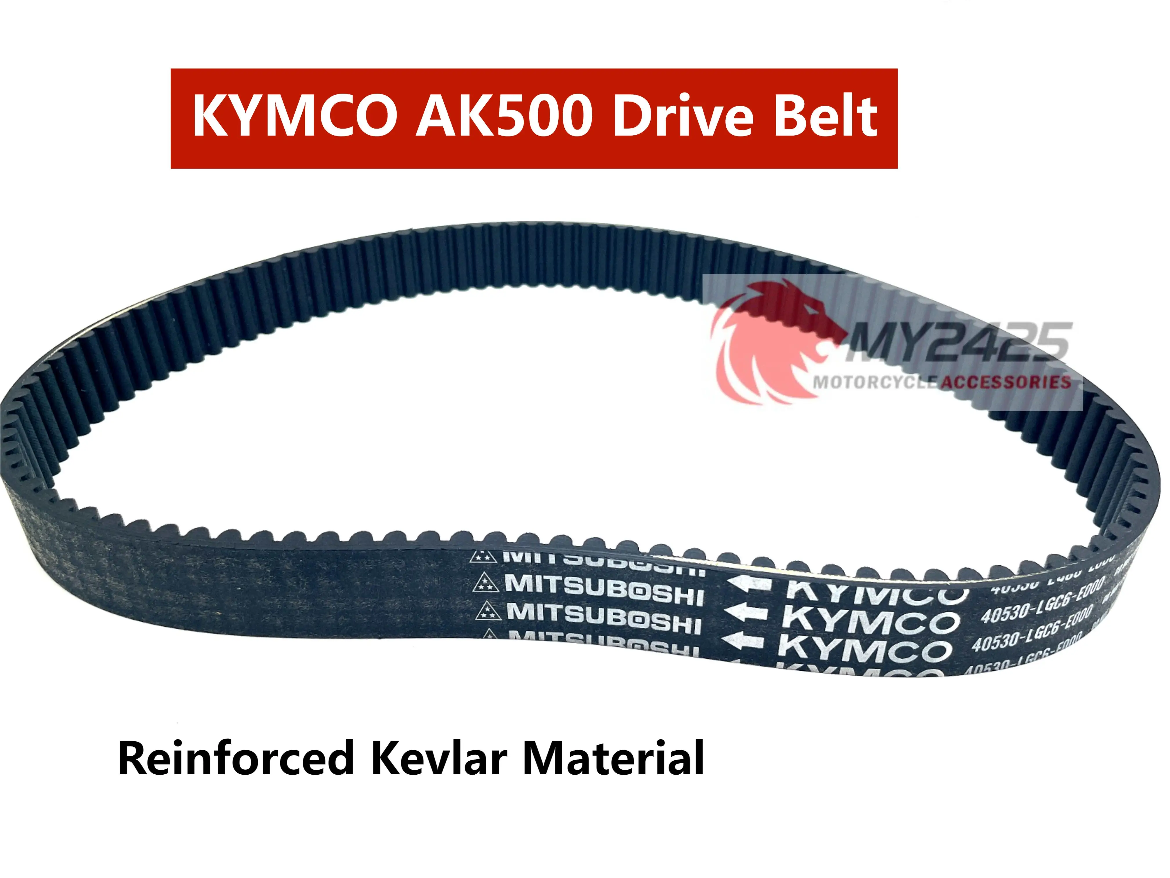 

MY2425 Drive Belt For KYMCO AK550 Ak550 Parts Number 40530-LGC6-E000 Kevlar Motorcycle Parts Transmission Belt