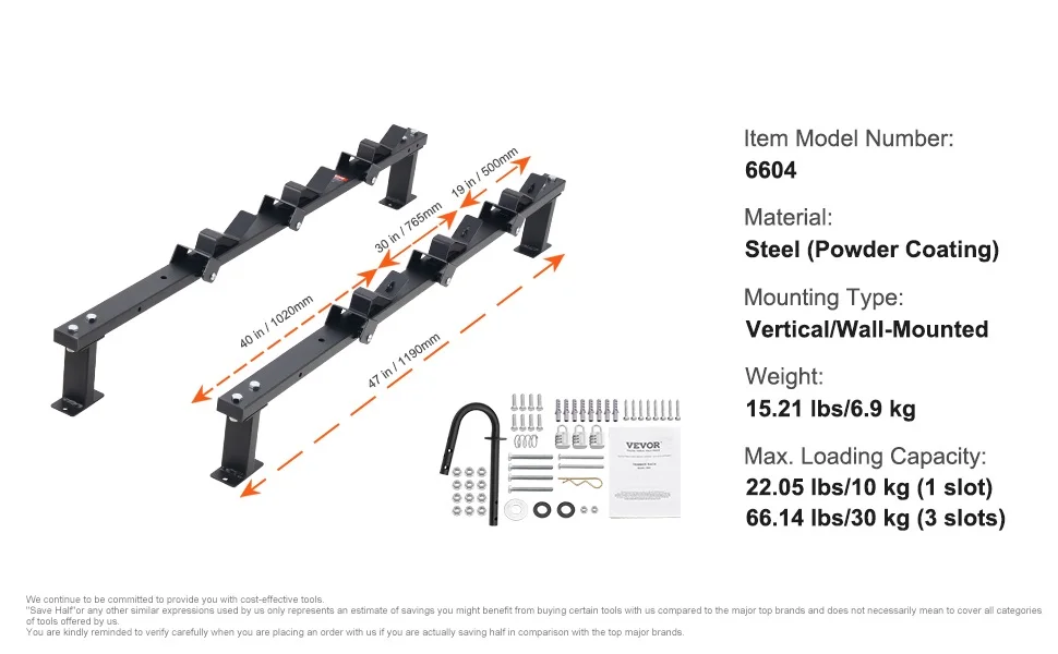 Complete rack system overview