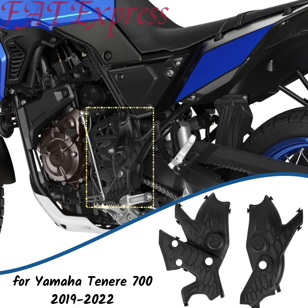 

Правая левая боковая панель обтекателя для мотоцикла Yamaha Tenere 700 2019 2020 2021 2022 Tenere700 защитный чехол Аксессуары