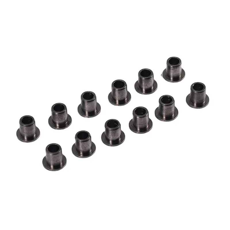 TA-12Pcs 02101 스티어링 피벗 부싱 C-허브 부싱 HSP 예비 부품 1/10 R/C 모델 자동차용 니트로 RC 자동차 부품