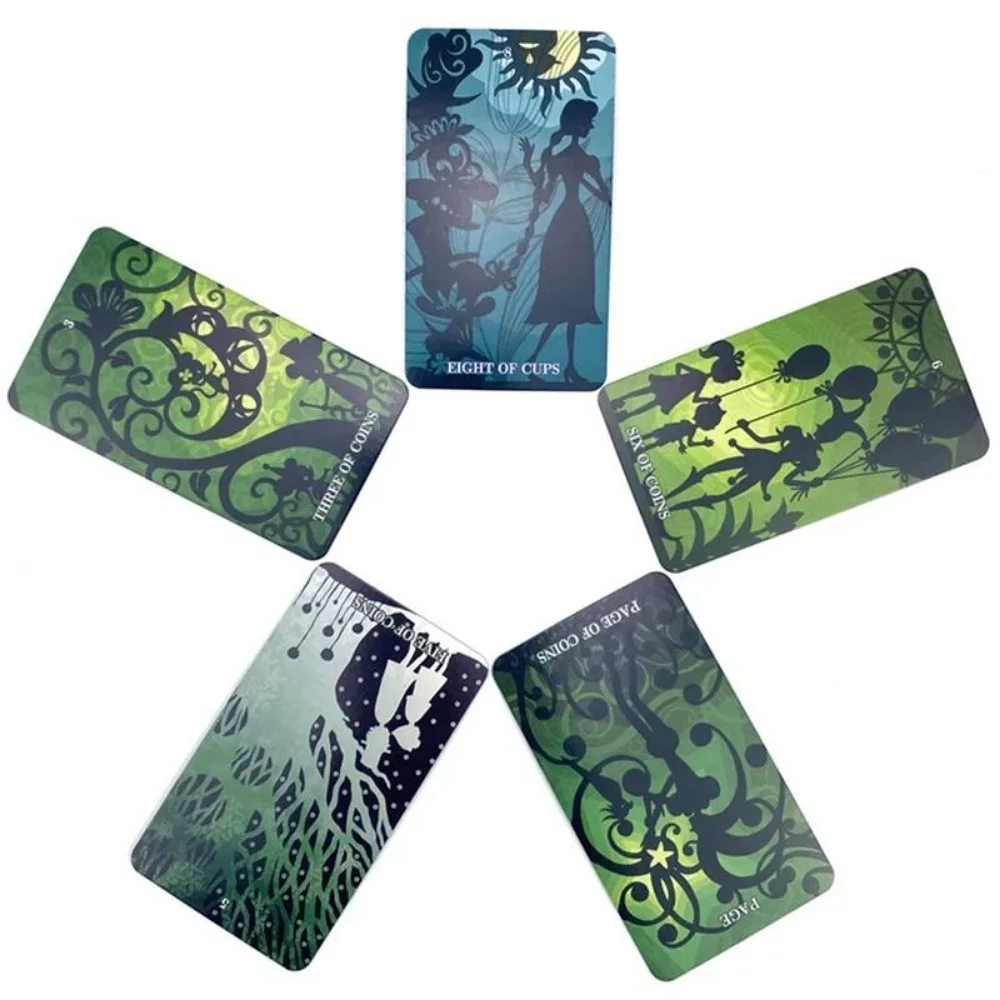 Silhouettes Tarot Deck 10.3x6cm Card Games 3